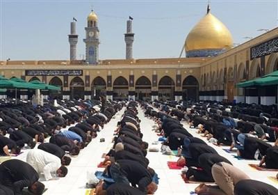 عراق، برگزاری نماز جمعه در مسجد کوفه پس از 4 ماه تصاویر عراق، برگزاری نماز جمعه در مسجد کوفه پس از 4 ماه