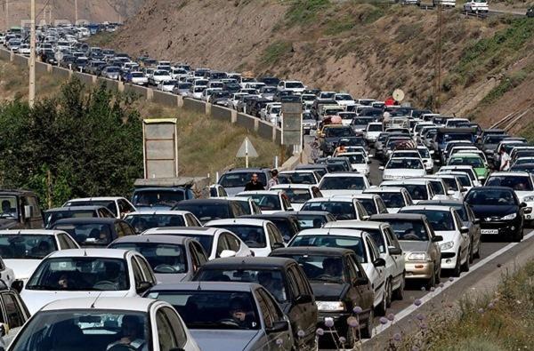 ترافیک سنگین در هراز و چالوس ترافیک سنگین در هراز و چالوس
