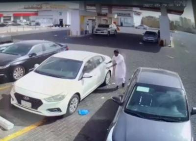 لحظه سرقت خودروی هیوندای در عربستان