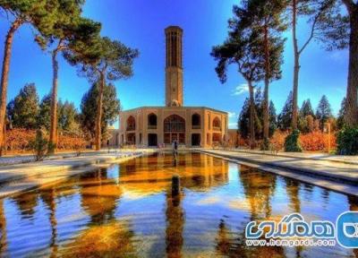 باغ دولت آباد یزد ، جاذبه های گردشگری در یزد
